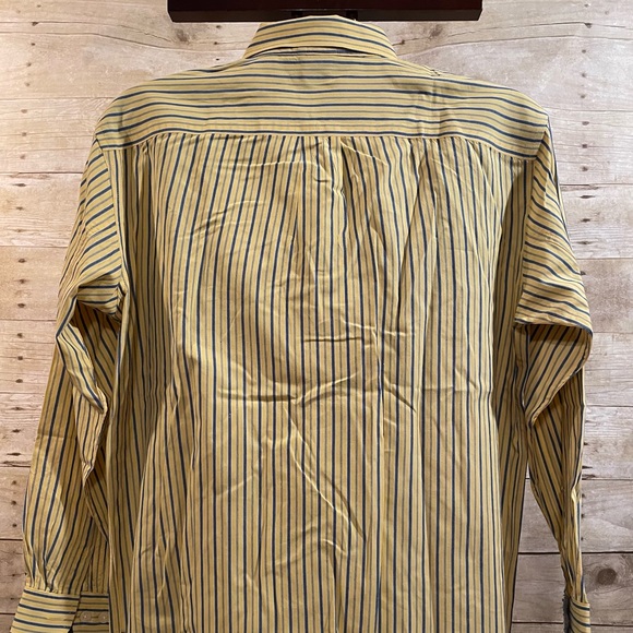 Gap Kids Striped Long Sleeve Button Down Shirt - Picture 2 of 5